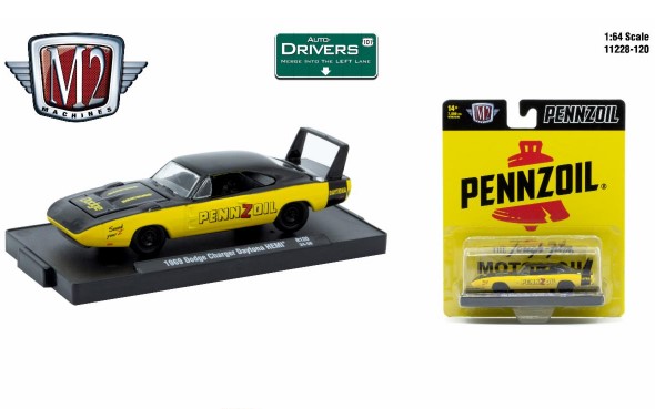 M2 Machines Auto-Drivers 1:64 R120 1969 Dodge Charger
